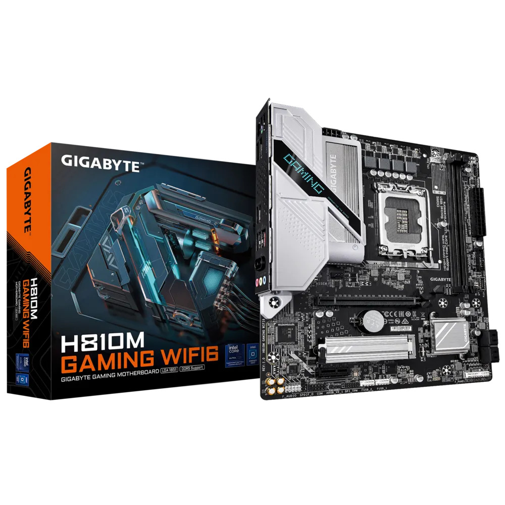 Gigabyte Motherboard H810M GAMING WIFI6 DDR5 LGA 1